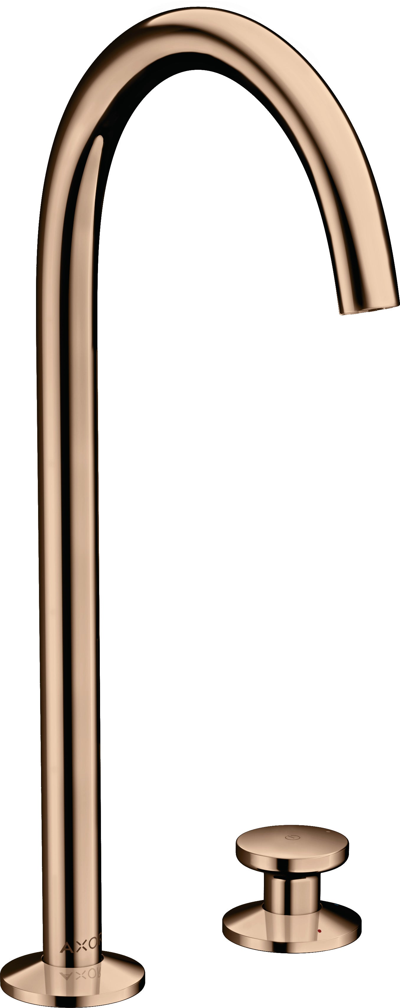 AXOR One 2-hole basin mixer Select 260 with push-open waste set