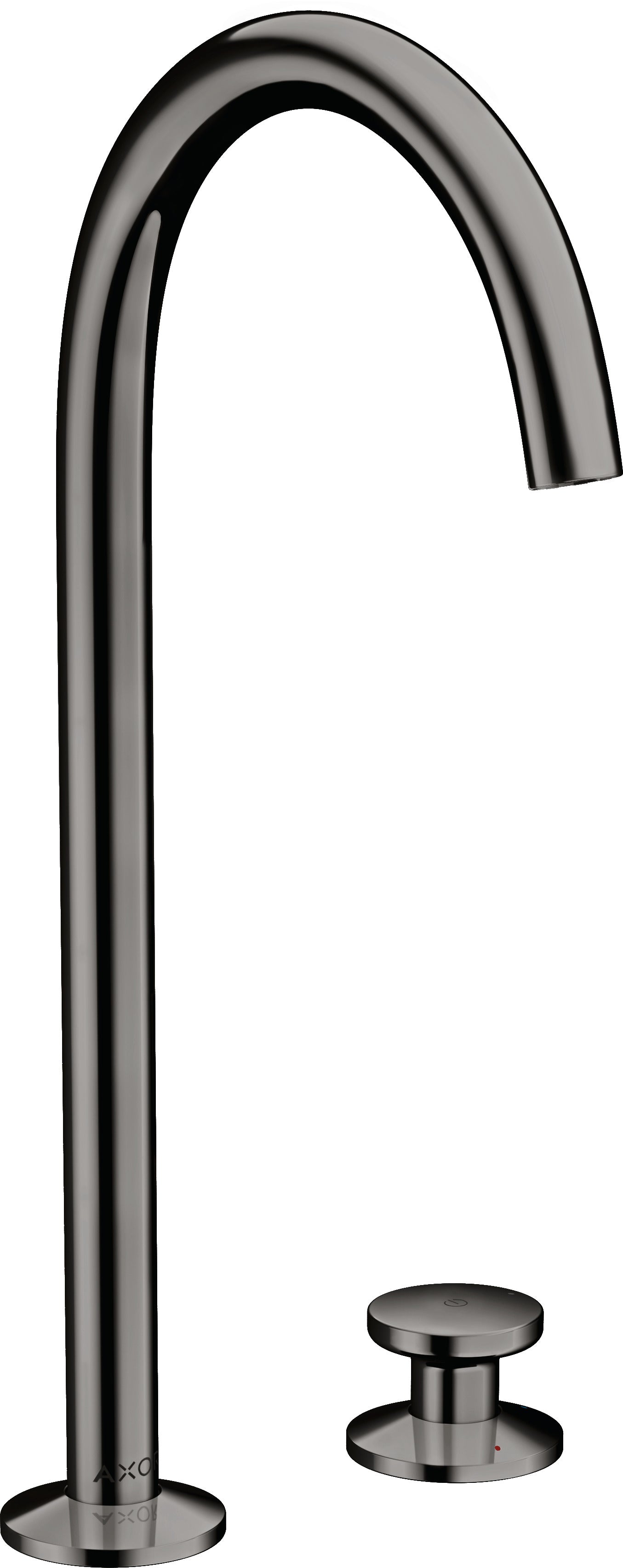 AXOR One 2-hole basin mixer Select 260 with push-open waste set