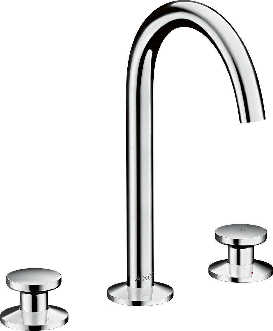 AXOR One 3-hole basin mixer Select 170 with push-open waste set