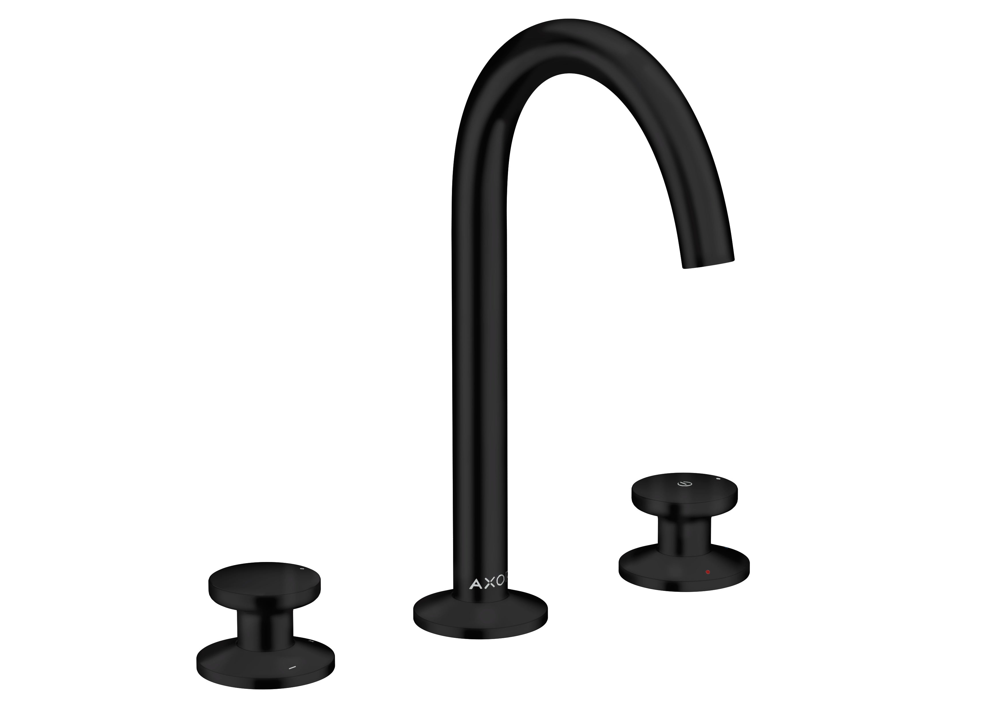 AXOR One 3-hole basin mixer Select 170 with push-open waste set