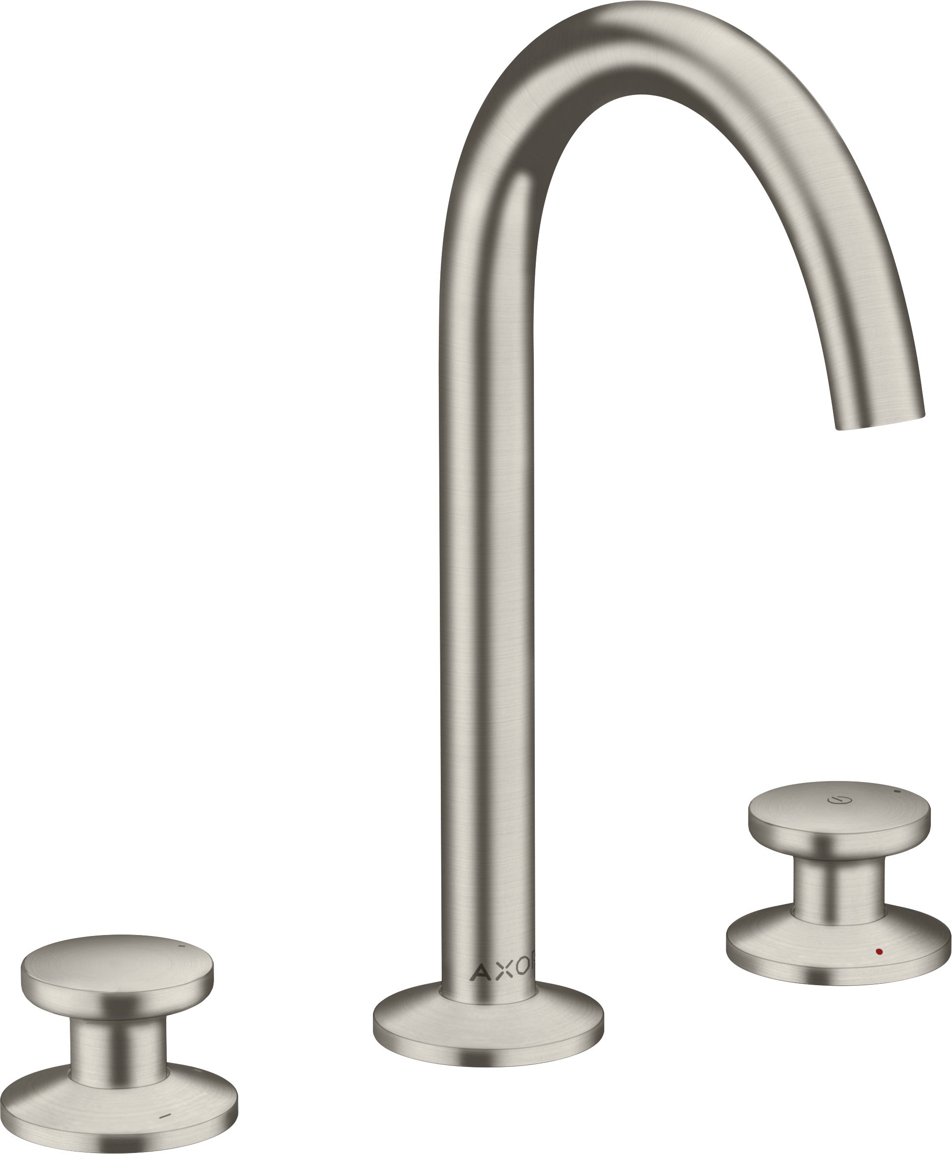 AXOR One 3-hole basin mixer Select 170 with push-open waste set