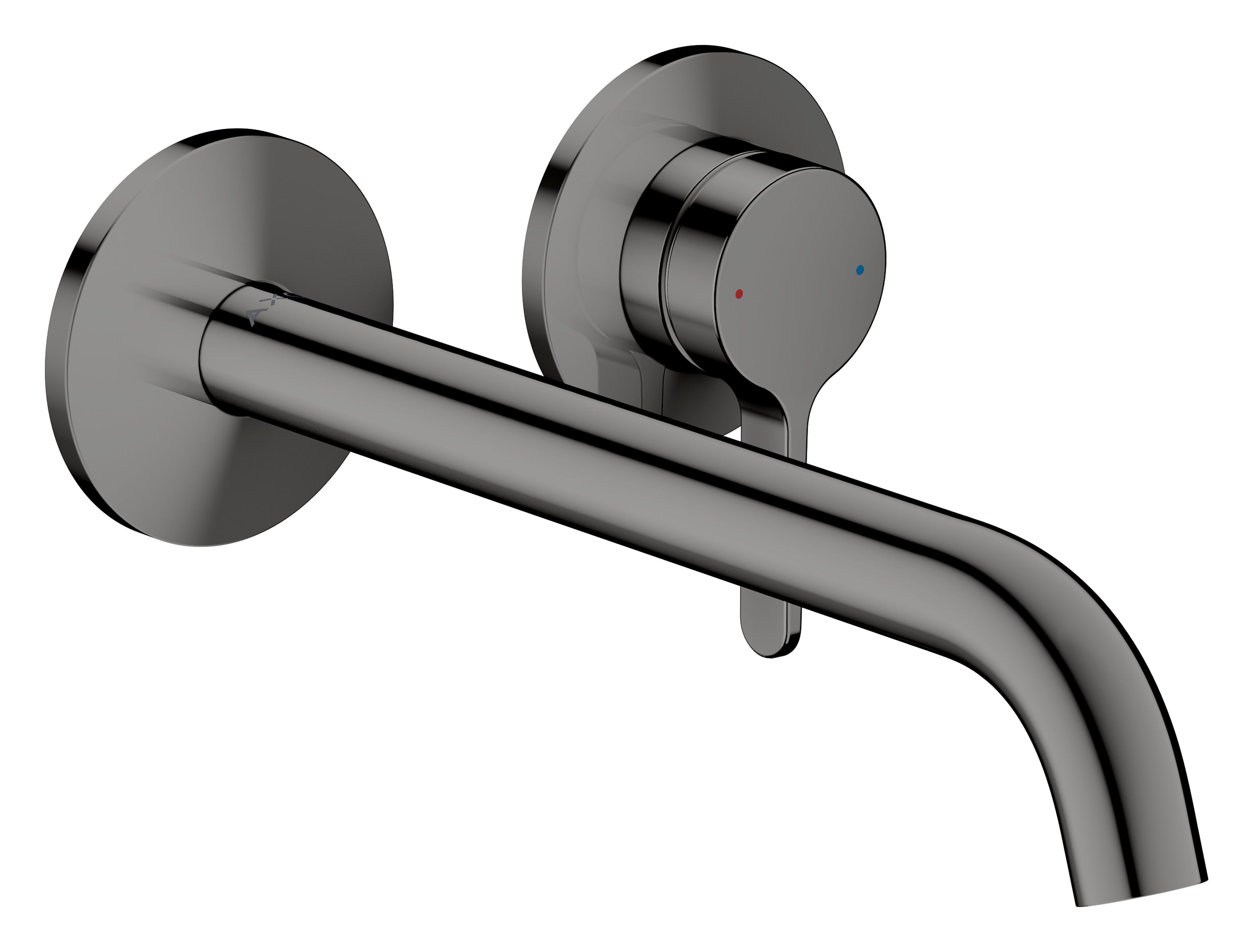 AXOR One Single lever basin mixer for concealed installation wall-mounted with lever handle and spout 220 mm