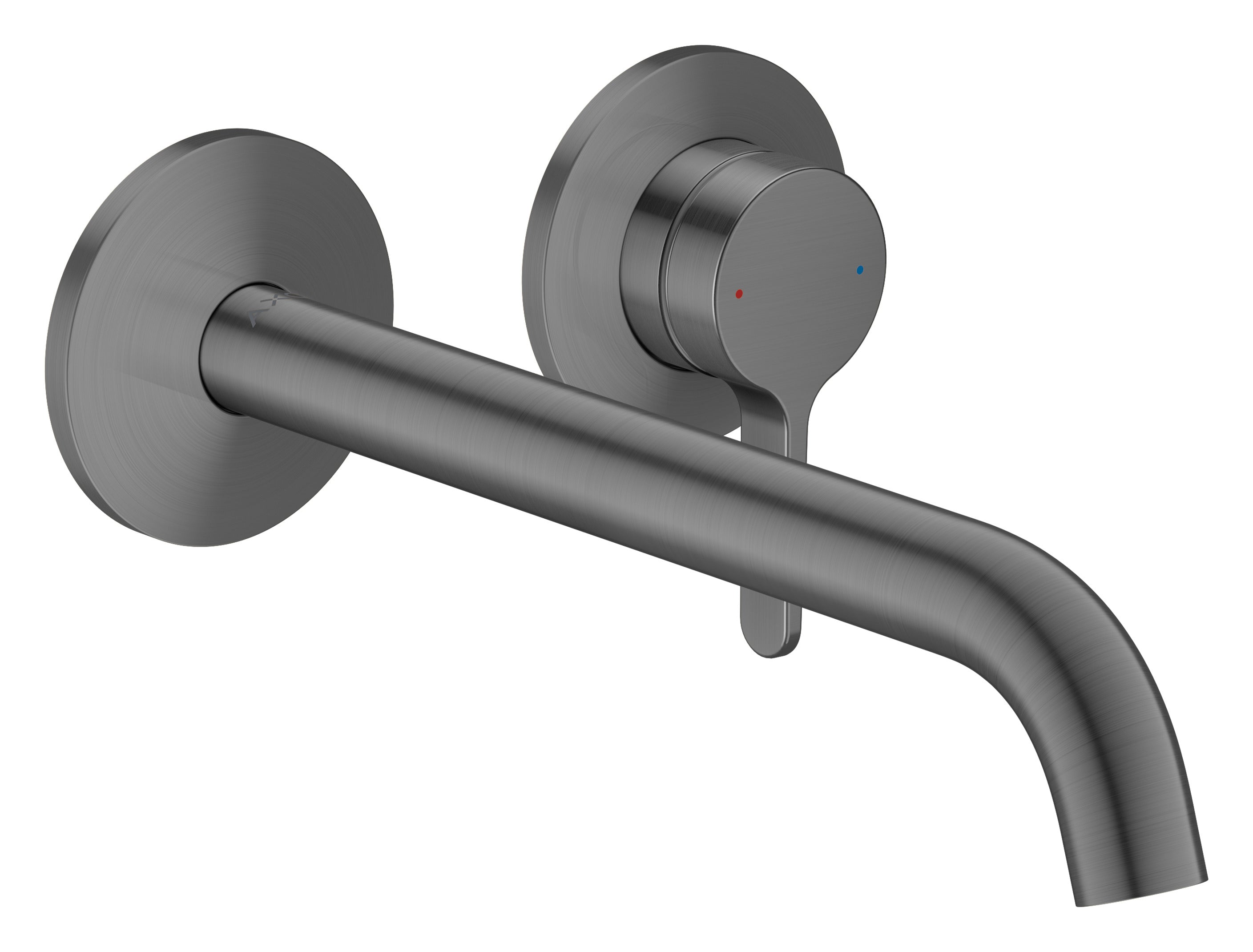 AXOR One Single lever basin mixer for concealed installation wall-mounted with lever handle and spout 220 mm