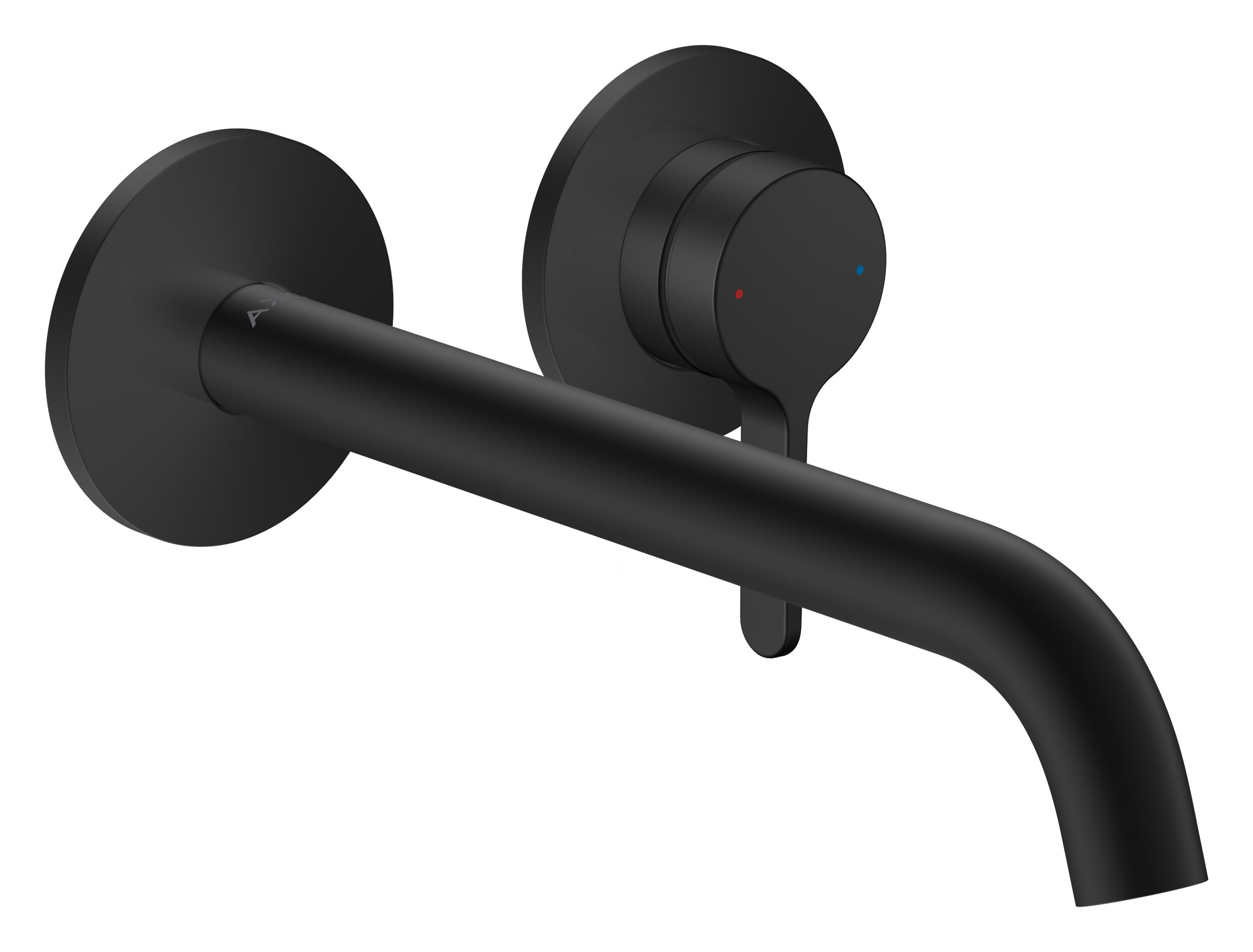 AXOR One Single lever basin mixer for concealed installation wall-mounted with lever handle and spout 220 mm
