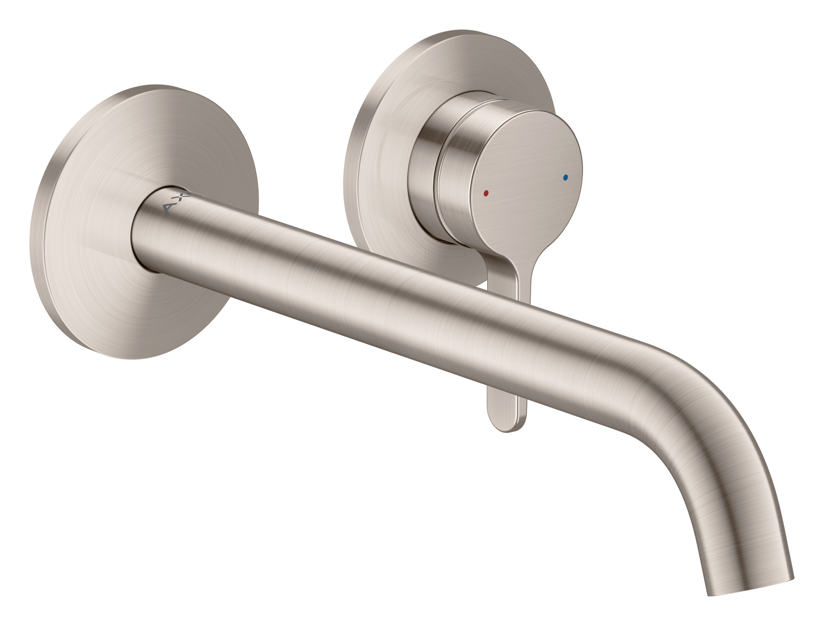AXOR One Single lever basin mixer for concealed installation wall-mounted with lever handle and spout 220 mm