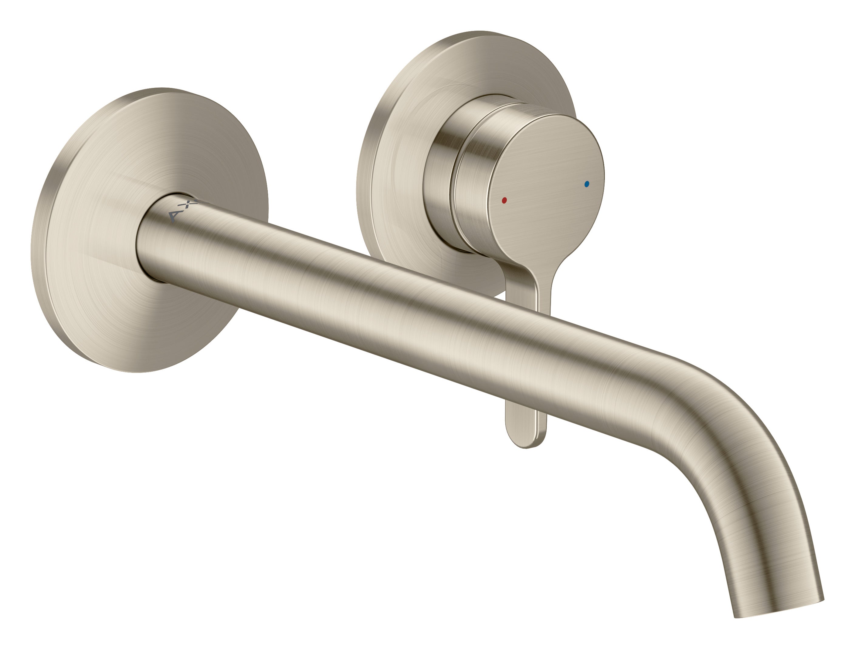 AXOR One Single lever basin mixer for concealed installation wall-mounted with lever handle and spout 220 mm