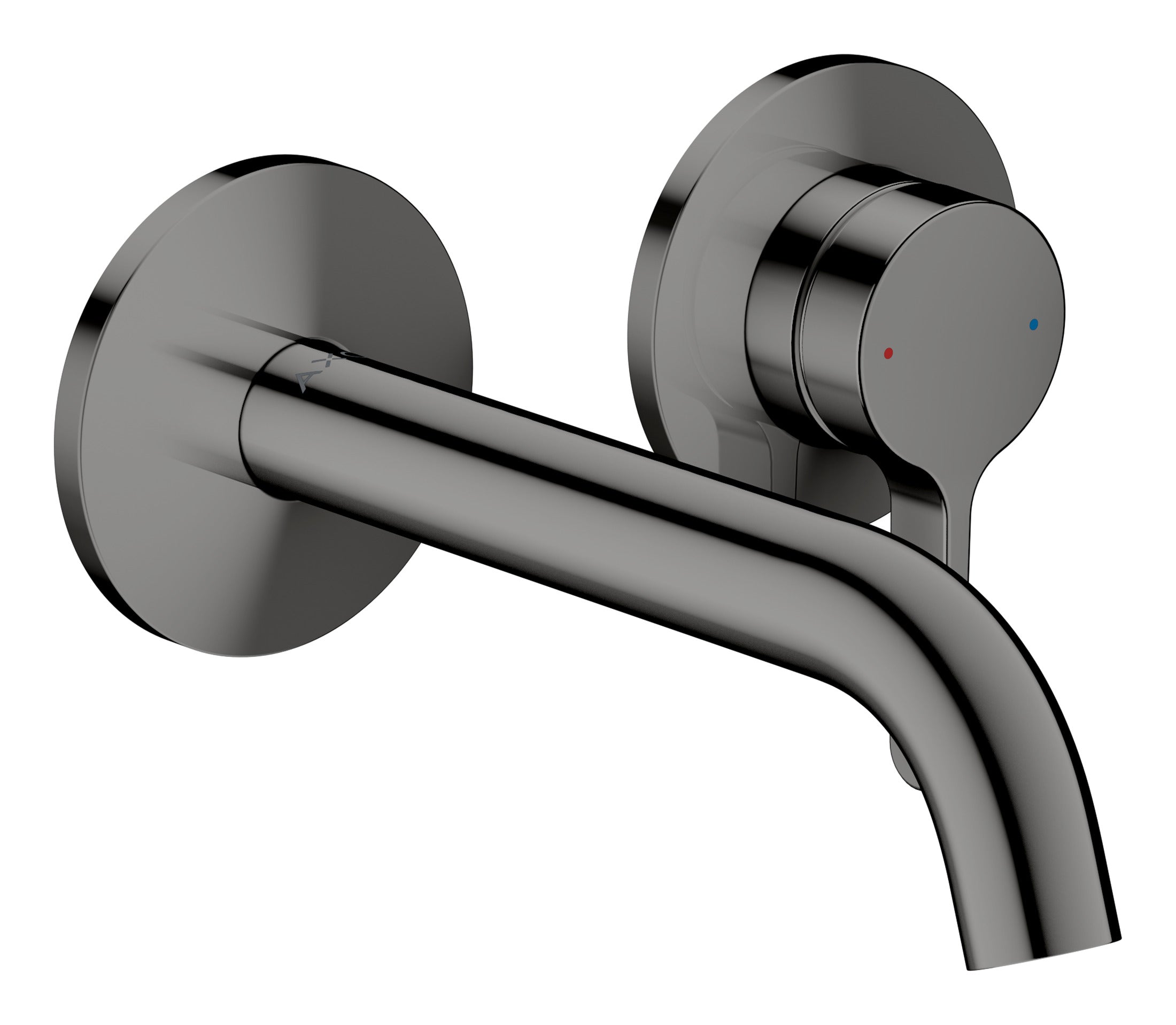 AXOR One Single lever basin mixer for concealed installation wall-mounted with lever handle and spout 160 mm