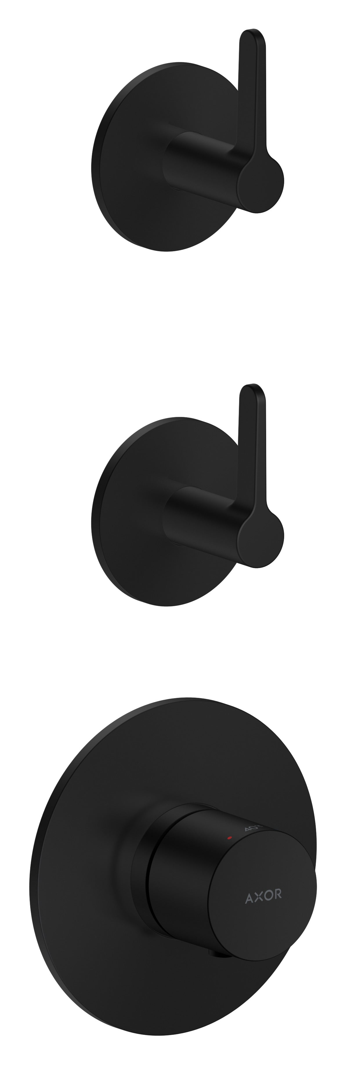 AXOR One Thermostatic module for concealed installation for 2 functions with lever handle