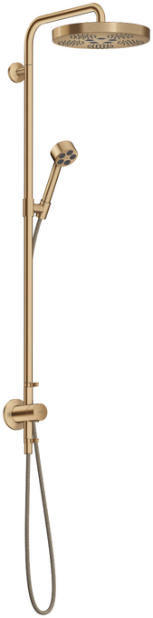 AXOR One Showerpipe with thermostat and overhead shower 280 1jet for concealed installation