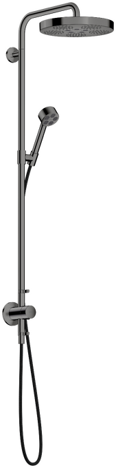 AXOR One Showerpipe with thermostat and overhead shower 280 1jet EcoSmart for concealed installation