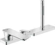 AXOR Citterio C 3-hole rim mounted single lever bath mixer with sBox