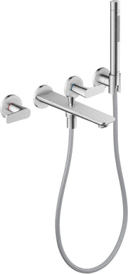 AXOR Citterio C 3-hole bath mixer for concealed installation wall-mounted with hand shower
