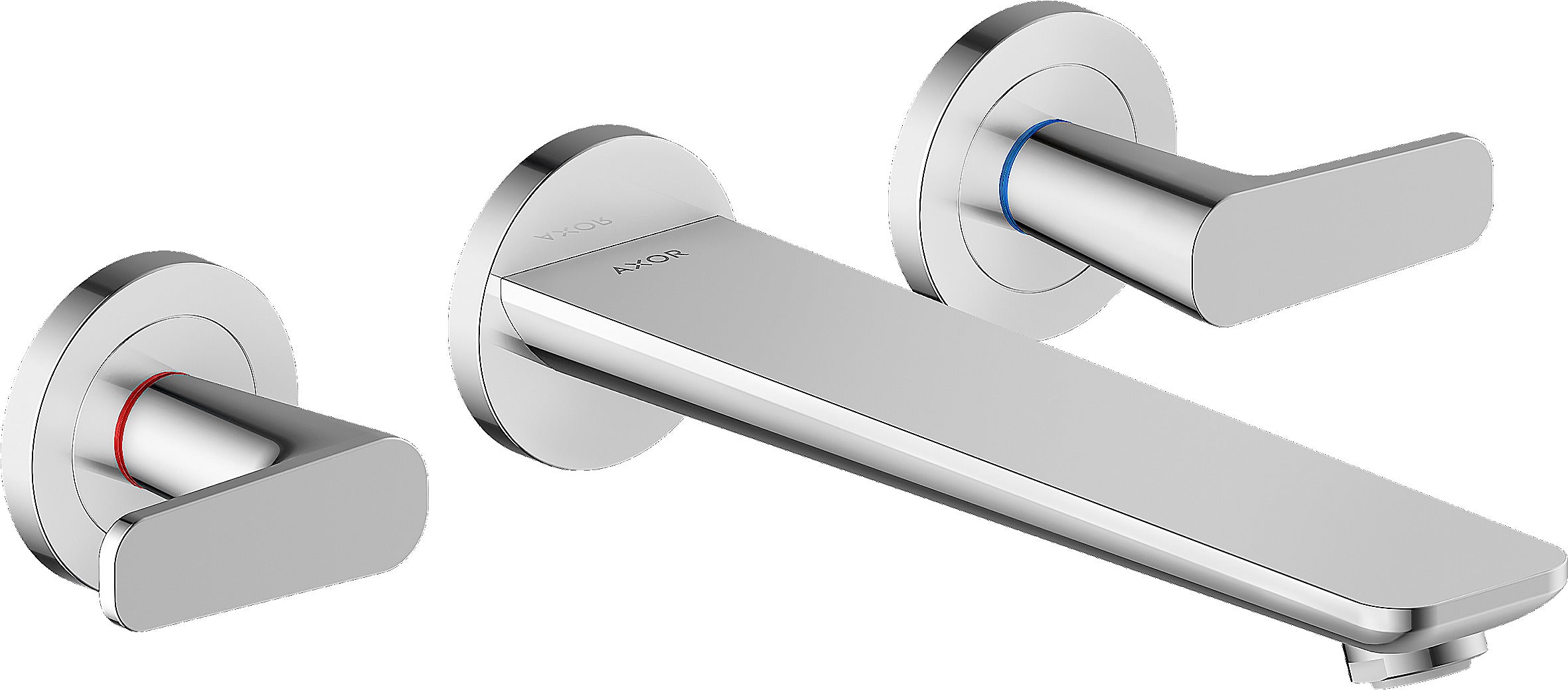 AXOR Citterio C 3-hole bath mixer for concealed installation wall-mounted