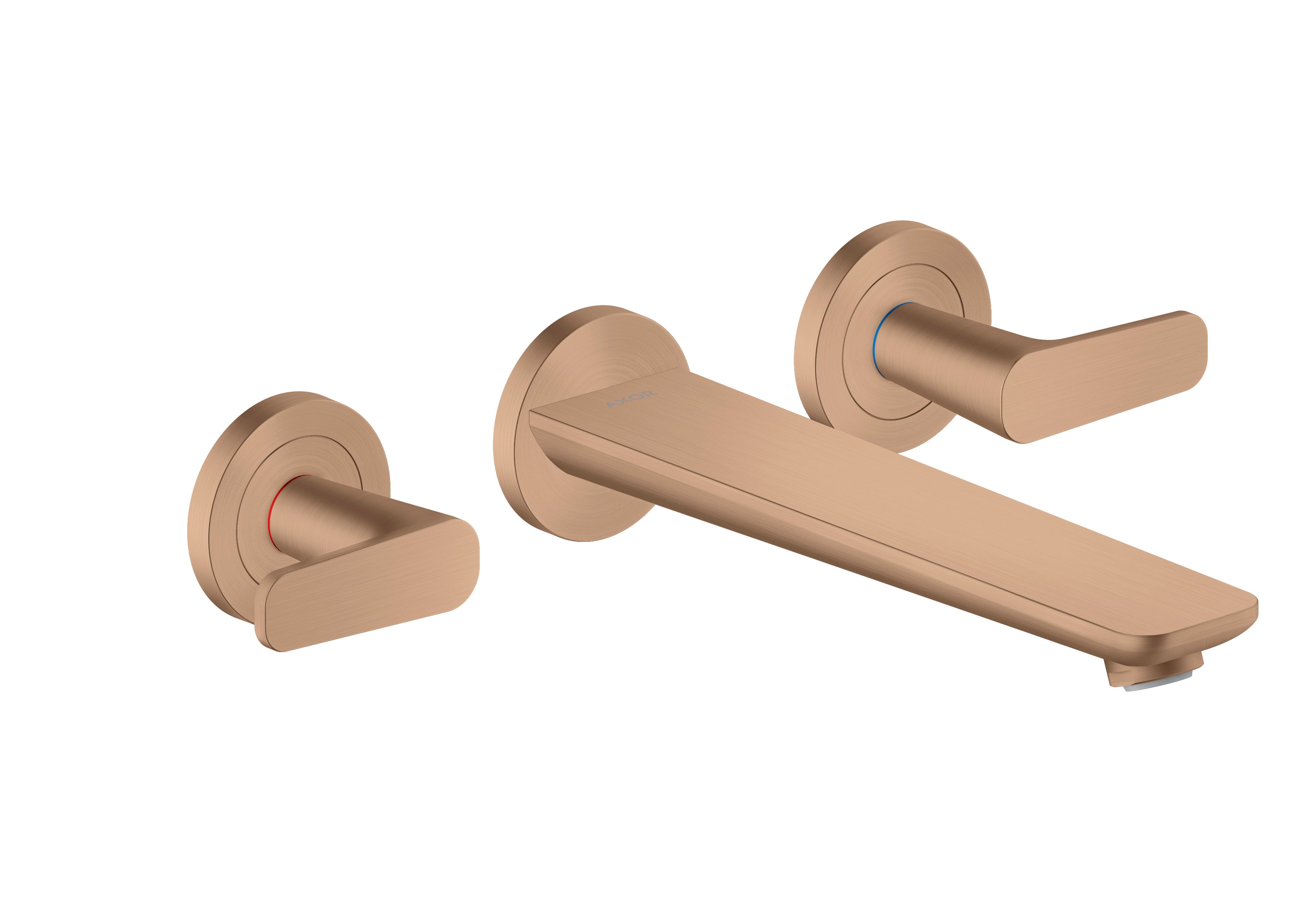 AXOR Citterio C 3-hole bath mixer for concealed installation wall-mounted