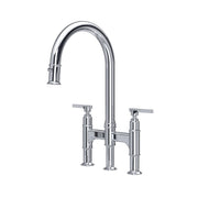 THE SOUTHBANK COLLECTION Bridge sink mixer with pull-down rinse