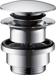 Waste set 1¼" push-open for basin and bidet mixers