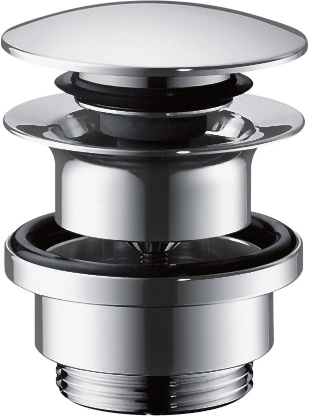 Waste set 1¼" push-open for basin and bidet mixers