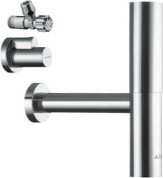 Bottle trap Flowstar design set with angle valves