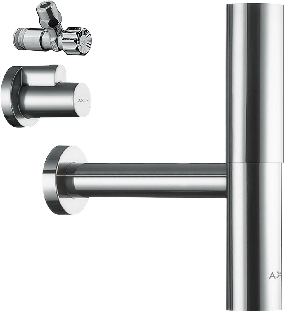 Bottle trap Flowstar design set with angle valves