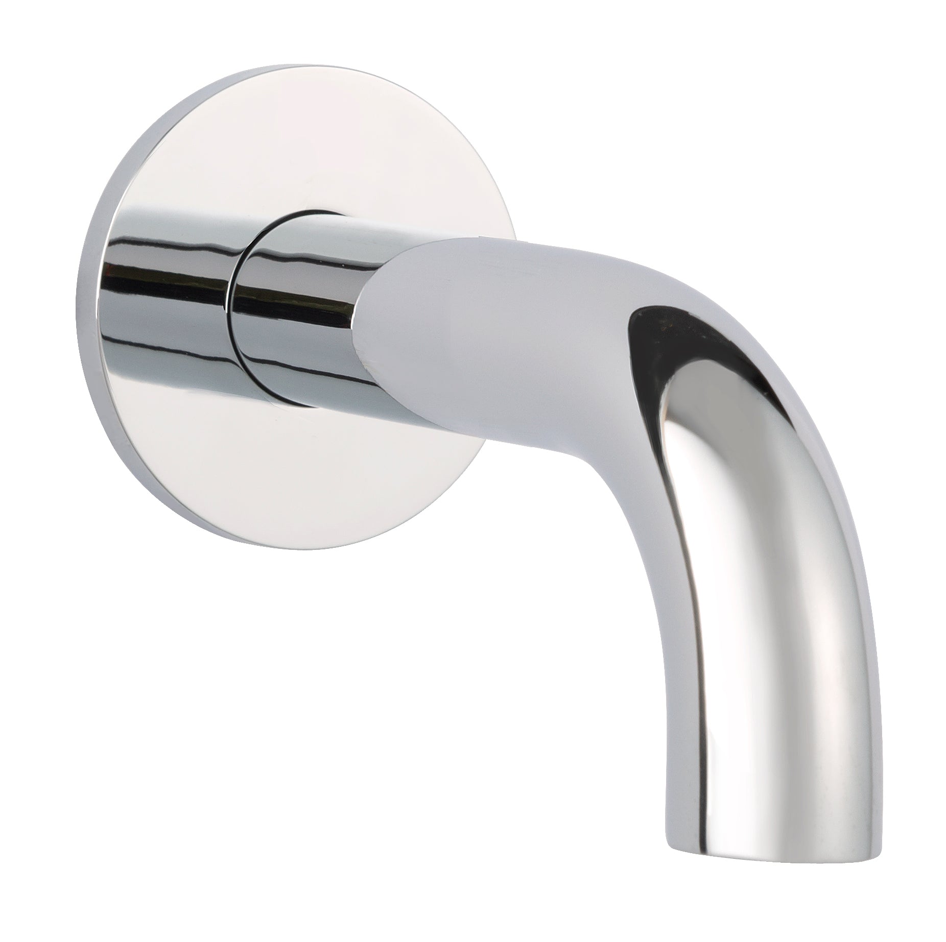 FLORENCE BASIN SPOUT WITH WALL FLANGE 240MM