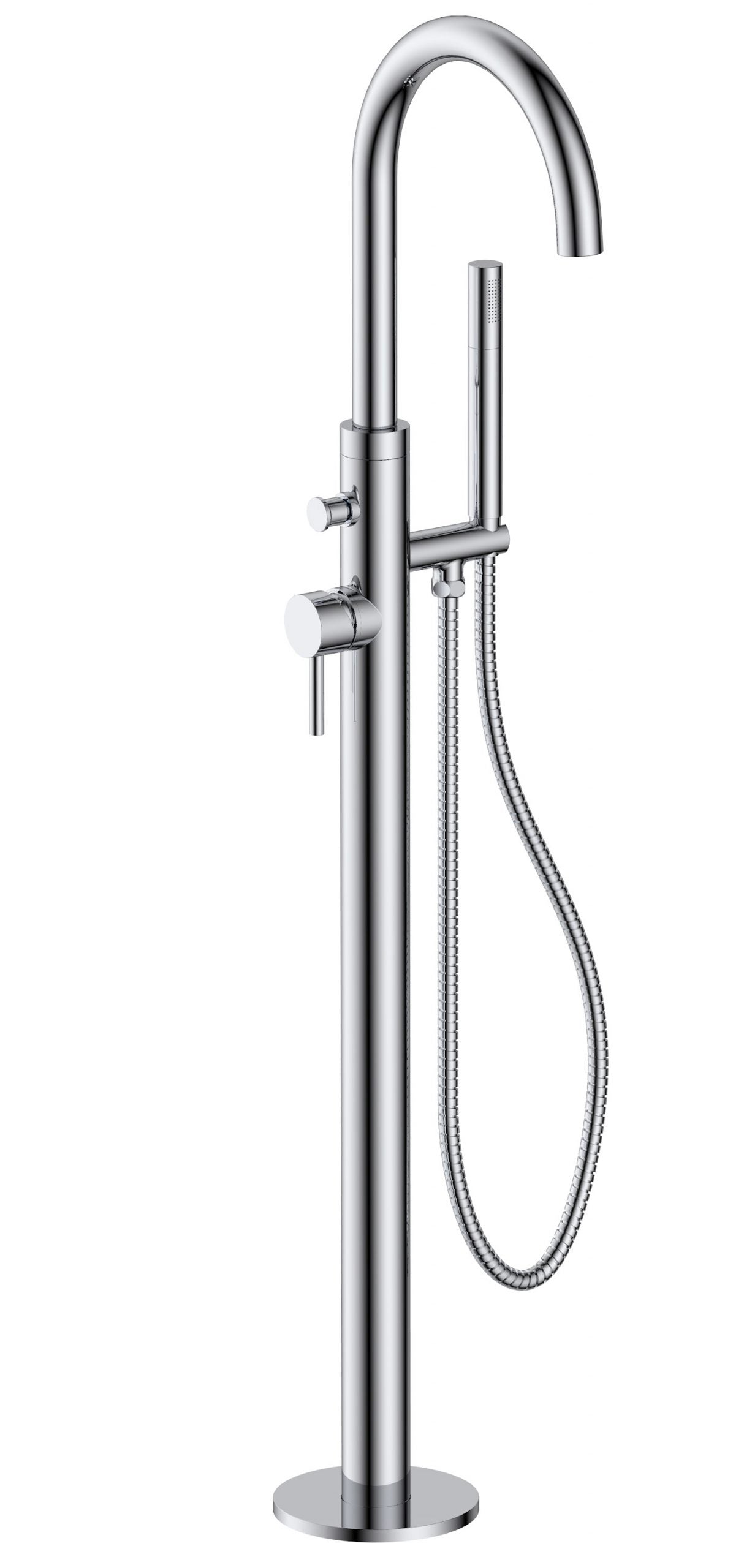 FLORENCE FLOOR STANDING SINGLE LEVER
 BATH SHOWER MIXER