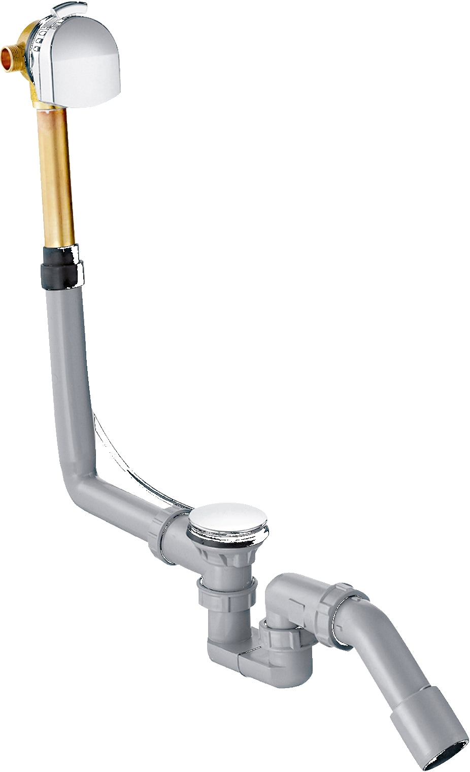 Exafill Complete set bath filler, waste and overflow set for standard bathtubs
