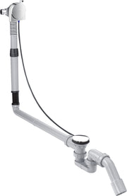 Complete set bath filler, waste and overflow set for special bath tubs