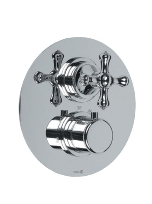 EDWARDIAN - 2 Control Thermo Valve - 1 outlet