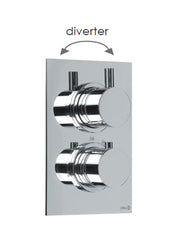 TECHNO 465 - 2 Control Thermo Valve - 2 outlets