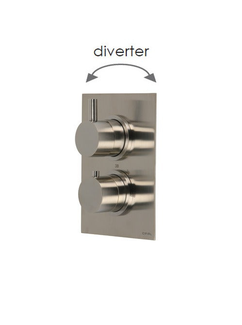 X11 - 2 Control Thermo Valve - 2 outlets - PVD