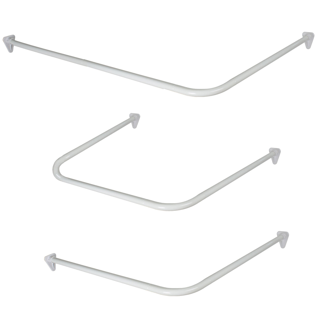 Euroshowers Shower Curtain Rail - 90 x
