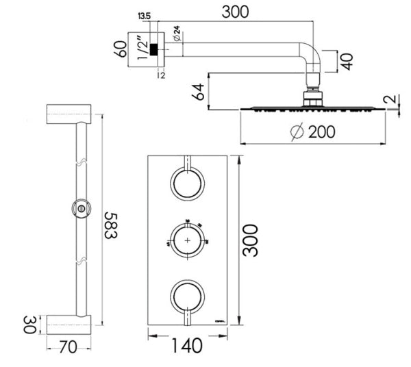 TECHNO 465 - 3 Control Thermo Ultra Fixed/Flexi