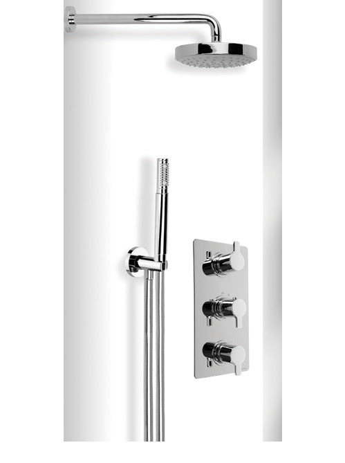 COULE - Thermo Wetroom Wall Fixed/Flexi Shower