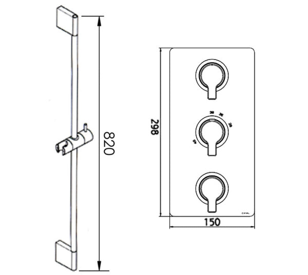 COULE - 3 Control Flexi /Aqua Kit