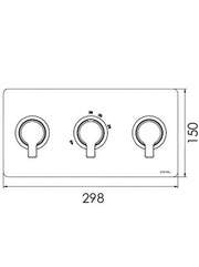 COULE - 3 Control L/scape Valve - 2 outlets