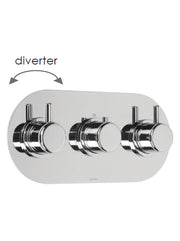 TECHNO 35 - 3 Cont L/Scape Valve - 3 outlets