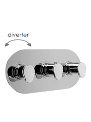 BLACK - Viva 3 Control L/scape Valve - 3 outlets