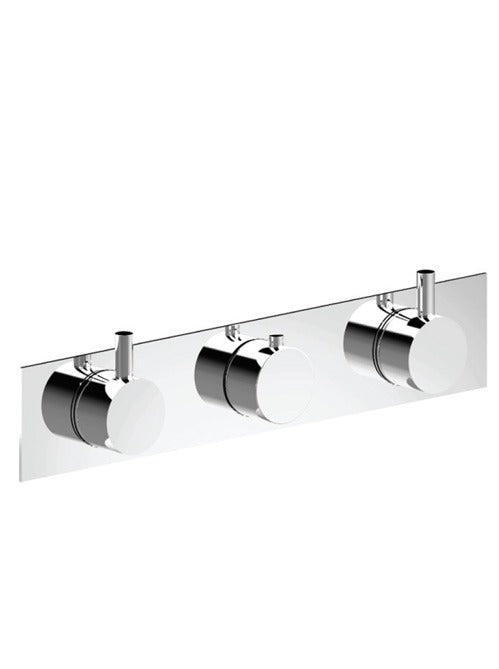 SLIM Techno L/Scape 2 control 3 handle Thermo - 2 outlets