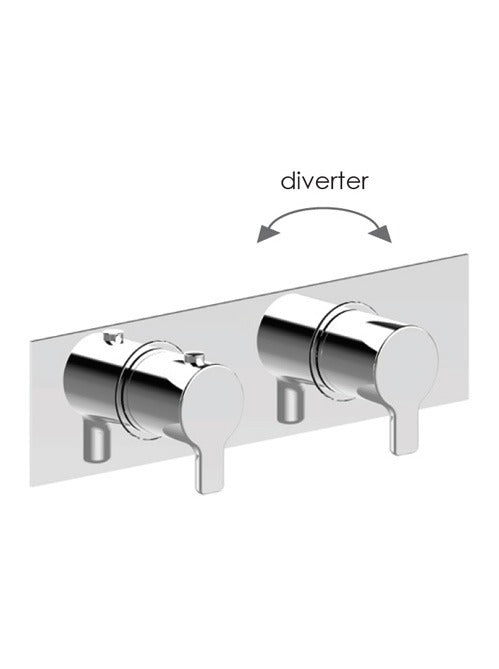 SLIM Coule L/Scape 2 Control + Div Thermo Vlv 2 outlets