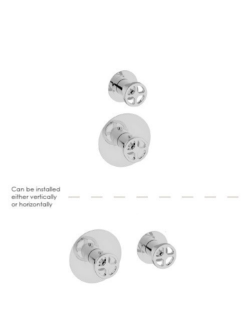 LAYLA - 2 Control Valve 1 Outlet - Wheel