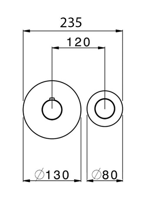 IZZY -2 control valve 1 outlet