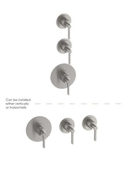 LAYLA - 3 Control Valve 2 Outlet - Lever