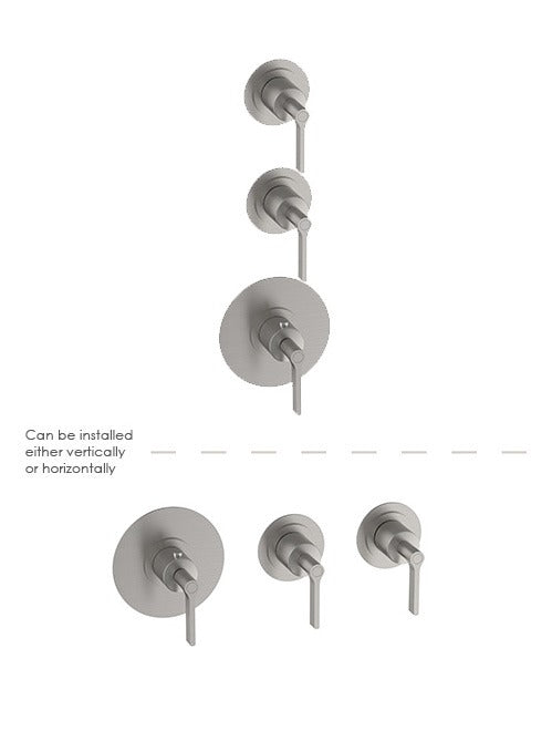 LAYLA - 3 Control Valve 2 Outlet - Lever