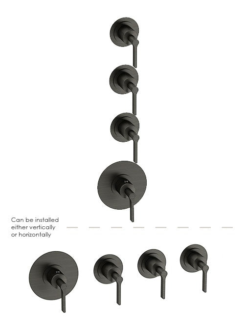 LAYLA - 4 Control Valve 3 Outlet - Lever