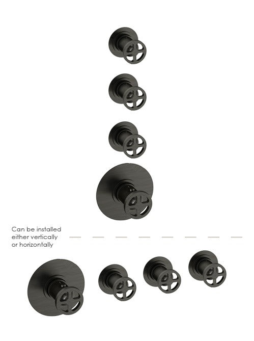 LAYLA - 4 Control Valve 3 Outlet - Wheel