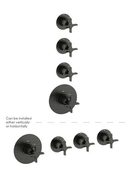 LAYLA - 4 Control Valve 3 Outlet - Cross