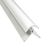 Nuance External Corner Trim for Acrylic Panels White