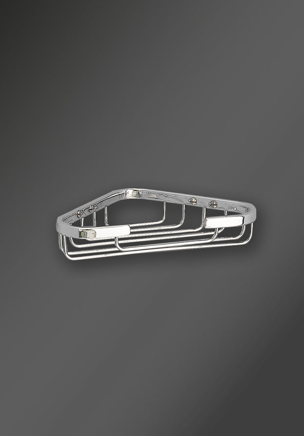 CORNER SOAP BASKET CHROME
