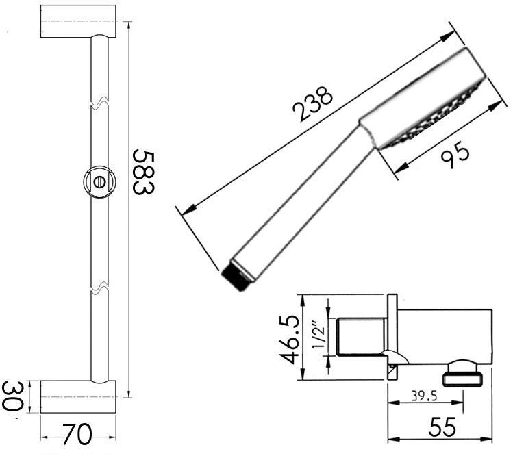 TENSOR 95 - Deluxe Slider Bar Flexi Kit