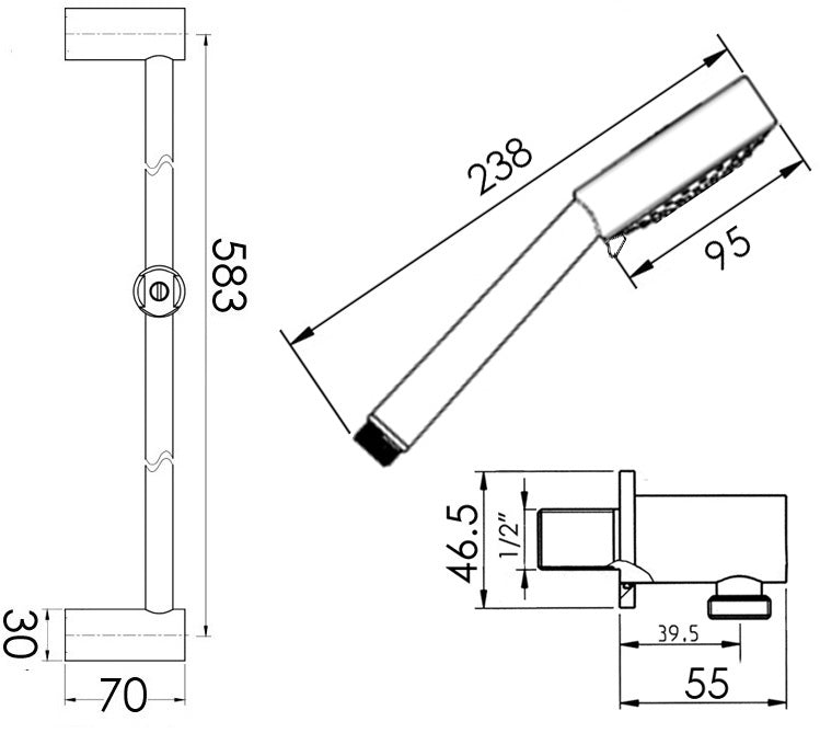 TENSOR 95 - Multi Deluxe Slider Bar Flexi Kit